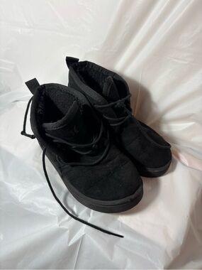 Hurley Kids Black Cozy High-Top Sneakers size 1